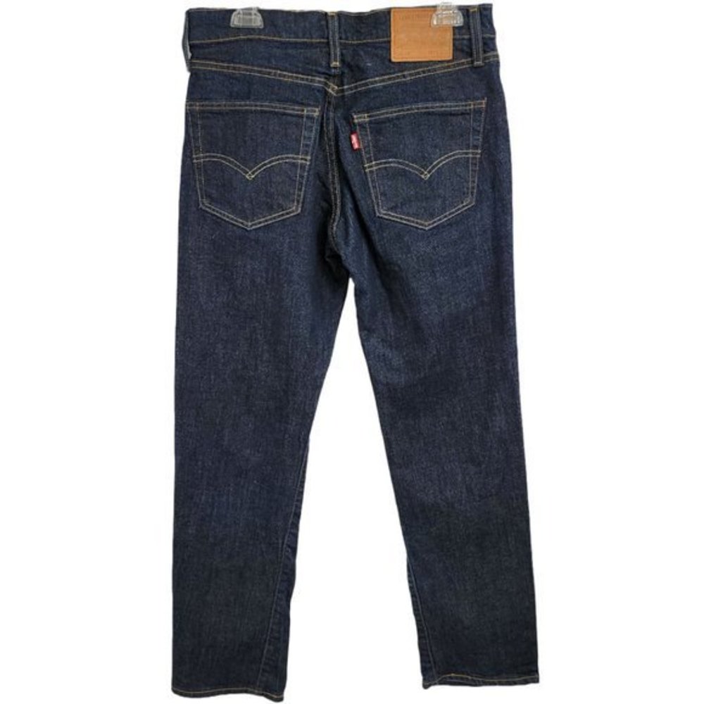 Vintage‎ Levis 511 Big E Red Tab Dark Wash Denim Jeans Single Stitched 31x29.5 - Picture 2 of 8